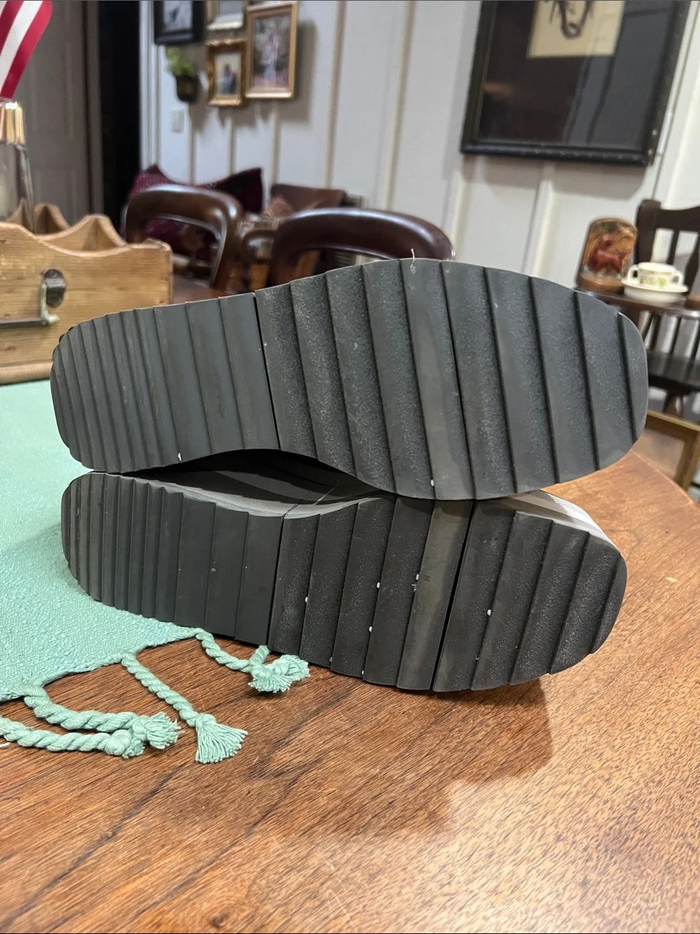 Naked Feet chunky platform